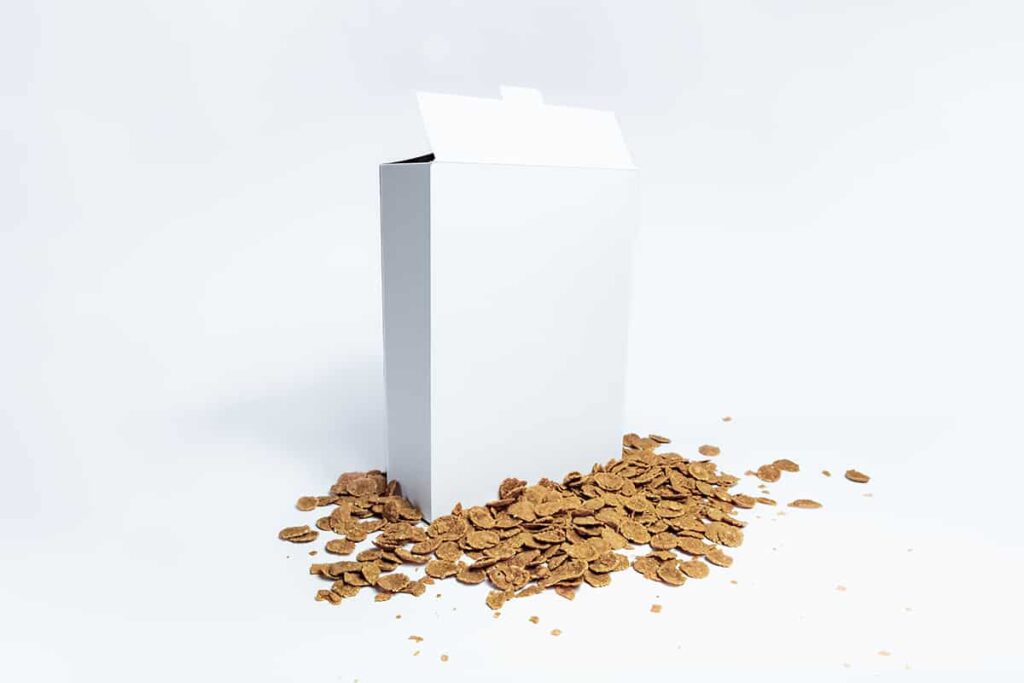 Blank Cereal Box