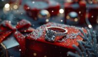 Refined Elegance: A Dazzling Elegant Moissanite Ring