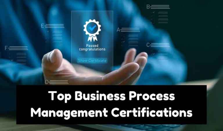 Business Process Management Certifications