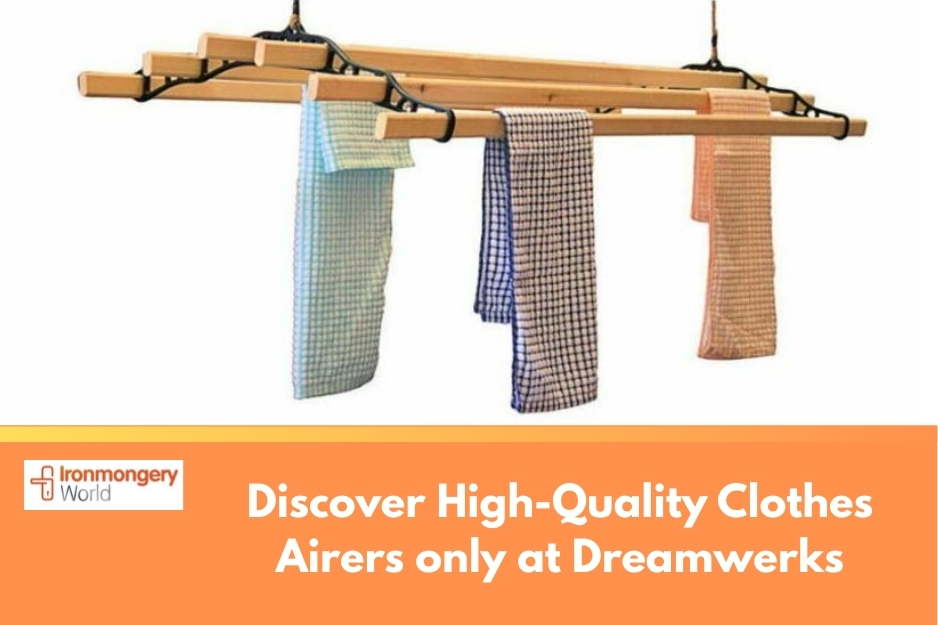 Discover High-Quality Clothes Airers only at Ironmongeryworld