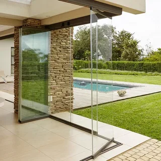 frameless bifold doors
