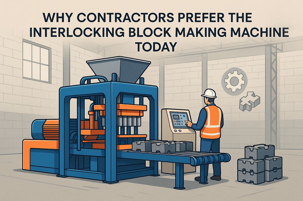 Interlocking Block Making Machine