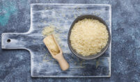 Creamy sella basmati rice