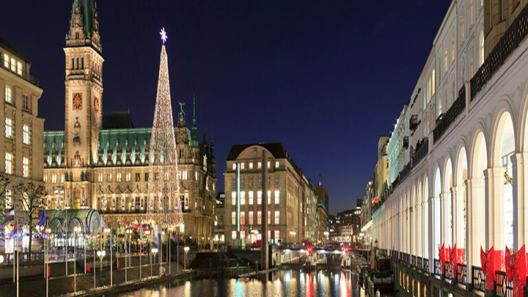 Weihnachtsfeier in Hamburg