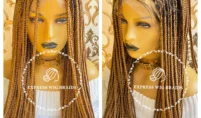 Bohemian braid wig