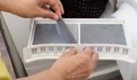 Cleaning Dryer Lint Trap