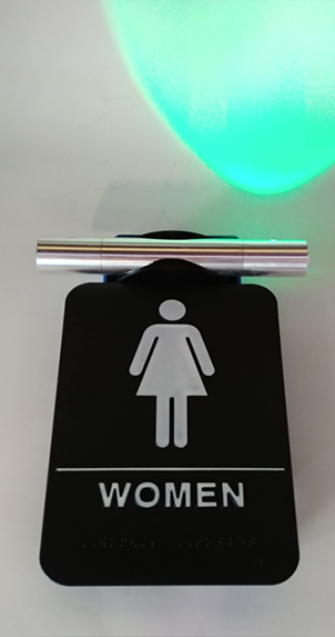 women's bathroom signs
