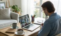 Remote Staff working from home