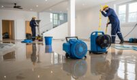 Water Damage Restoration given to people