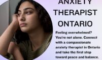 Anxiety therapist Ontario