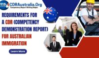CDR for Australian Immigration