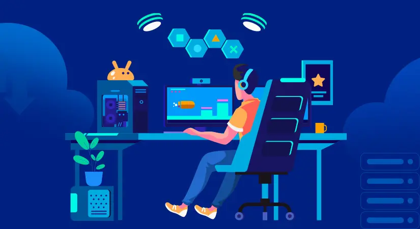 DDoS‑protected gaming server