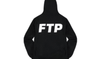 FTP Logo Zip Up Hoodie