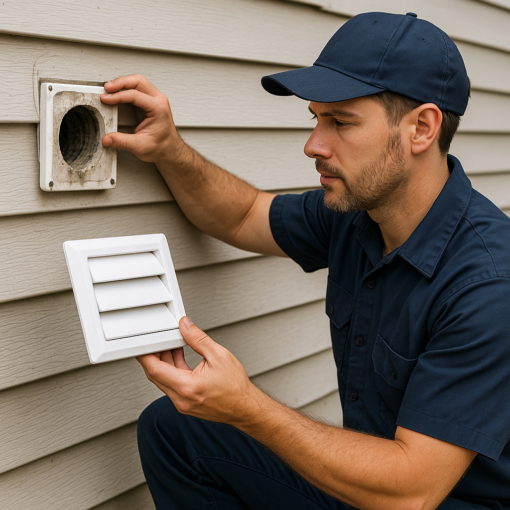 Dryer Vent Cover Replacement