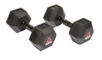 What are the benefits of using hexagonal dumbbells for strength and functional training