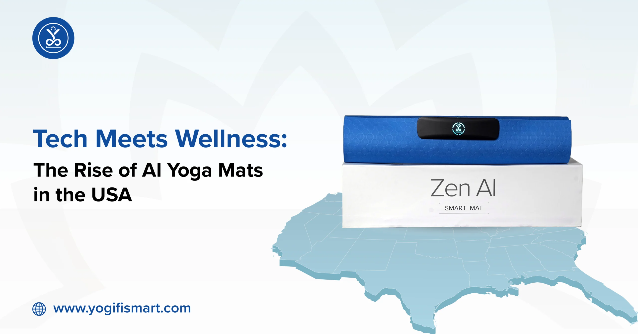 This image about tech wellness products AI yoga mat in USA
