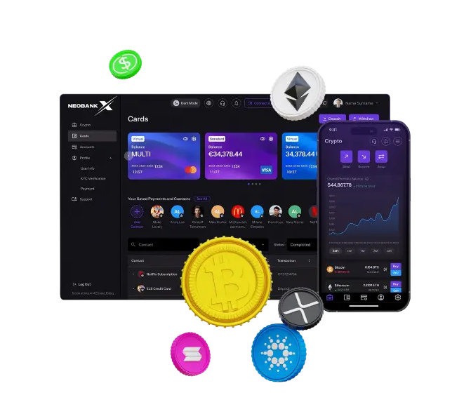 White Label Crypto Bank Software usa