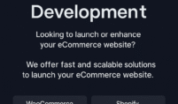 eCommerce development