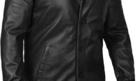 leather coat for men