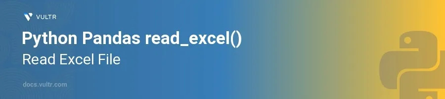 pandas read excel