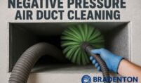 Negative Pressure Air Duct Cleaning