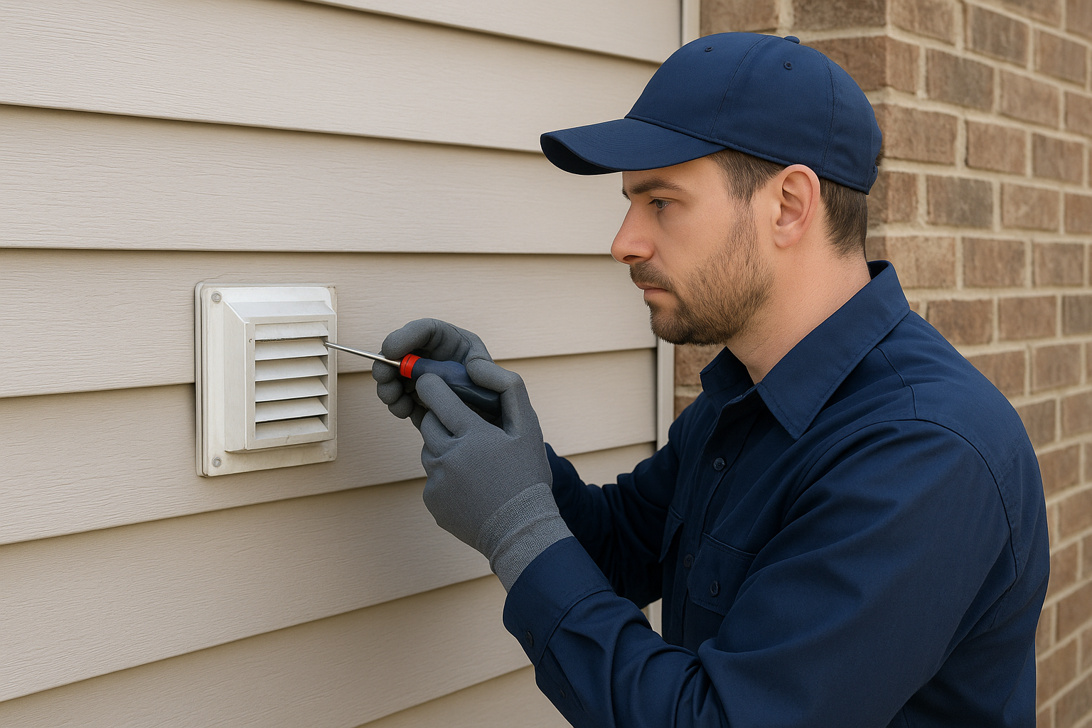 Dryer Vent Cover Replacement