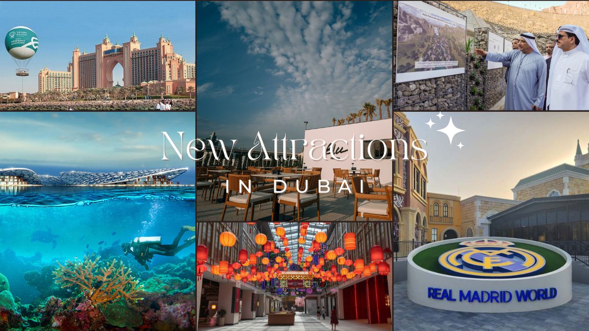 New Attractions In Dubai