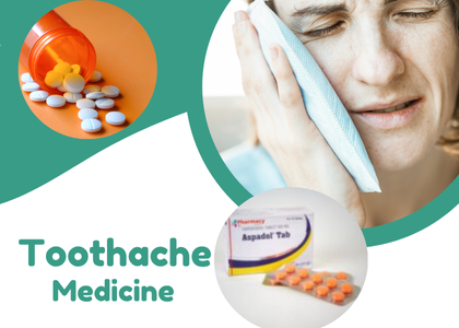manage toothache with aspadol medicine