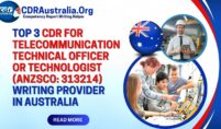CDR for Telecommunication Technical Officer or Technologist