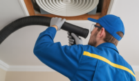 Negative Pressure Air Duct Cleaning
