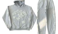 Sp5der Beluga Tracksuit Grey