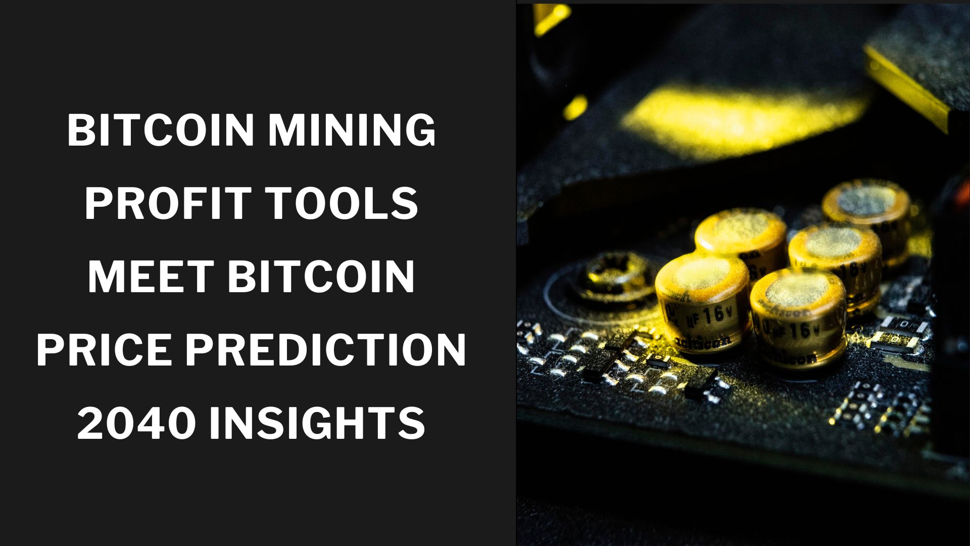 Bitcoin Mining Profit Tools Meet Bitcoin Price Prediction 2040 Insights