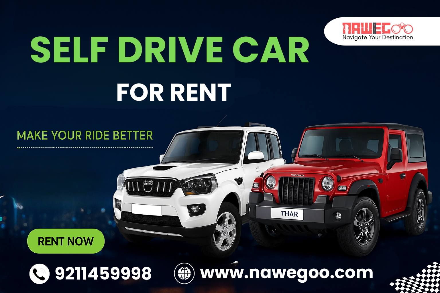 self drive car rental
