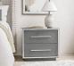 grey bedside table