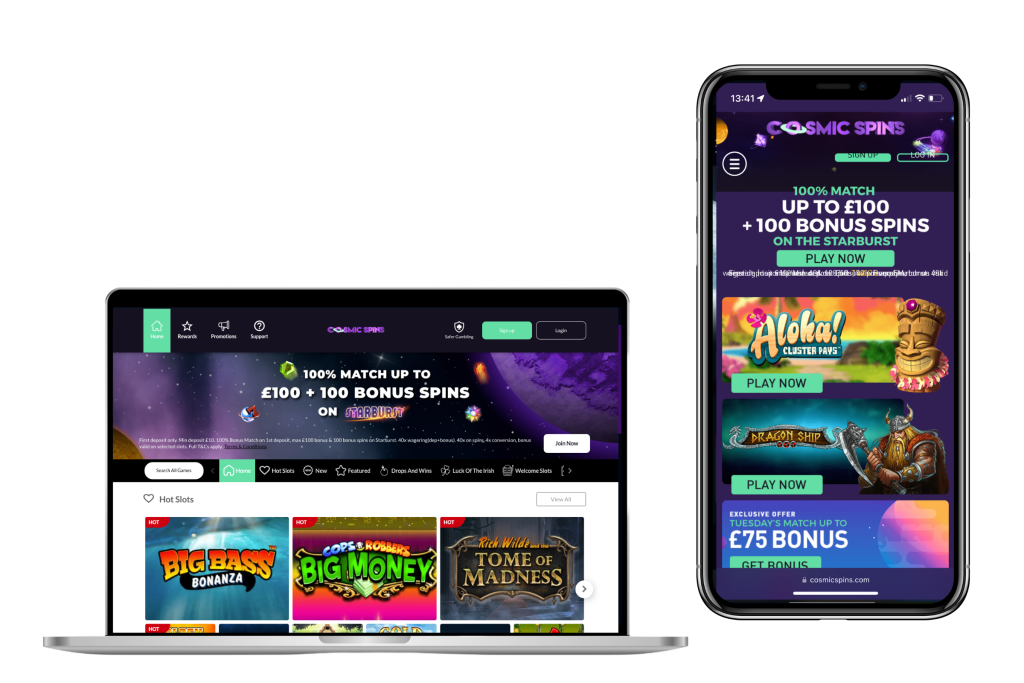 Explore the Galaxy of Gaming with CosmicSpins